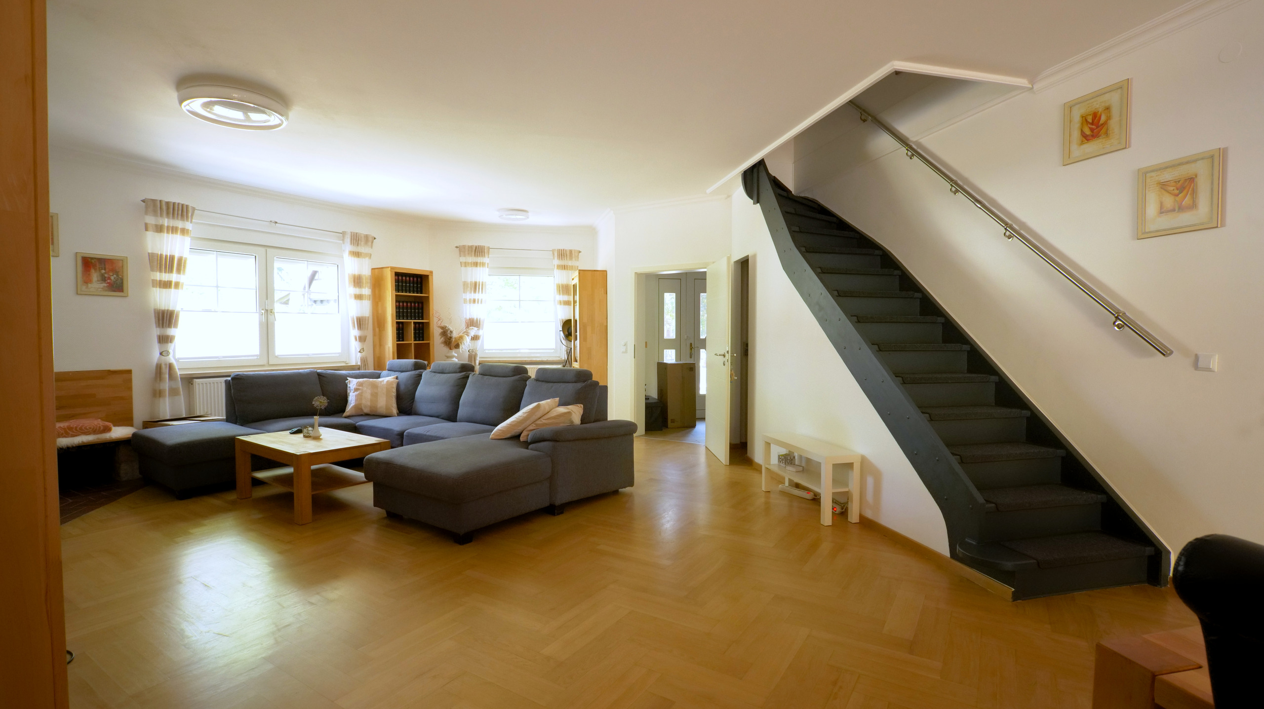 Schlafzimmer mit Seeblick – Haus mit Seezugang Kablow
