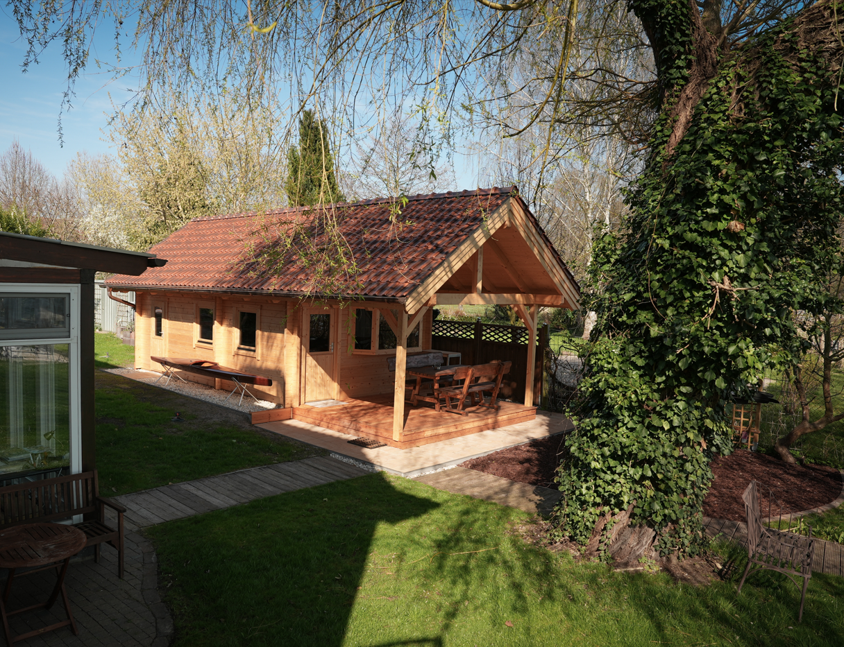 Nebengebäude der Villa am Krüpelsee – Werkstatt und Loft
