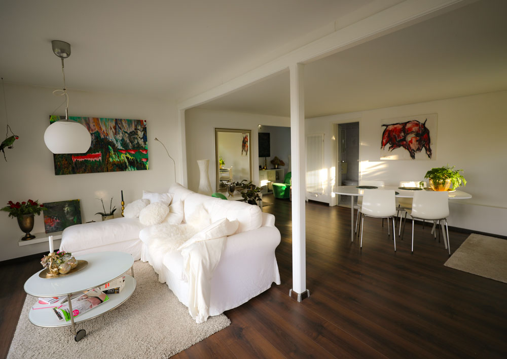 Schlafzimmer mit Seeblick – Villa Kablow Krüpelsee