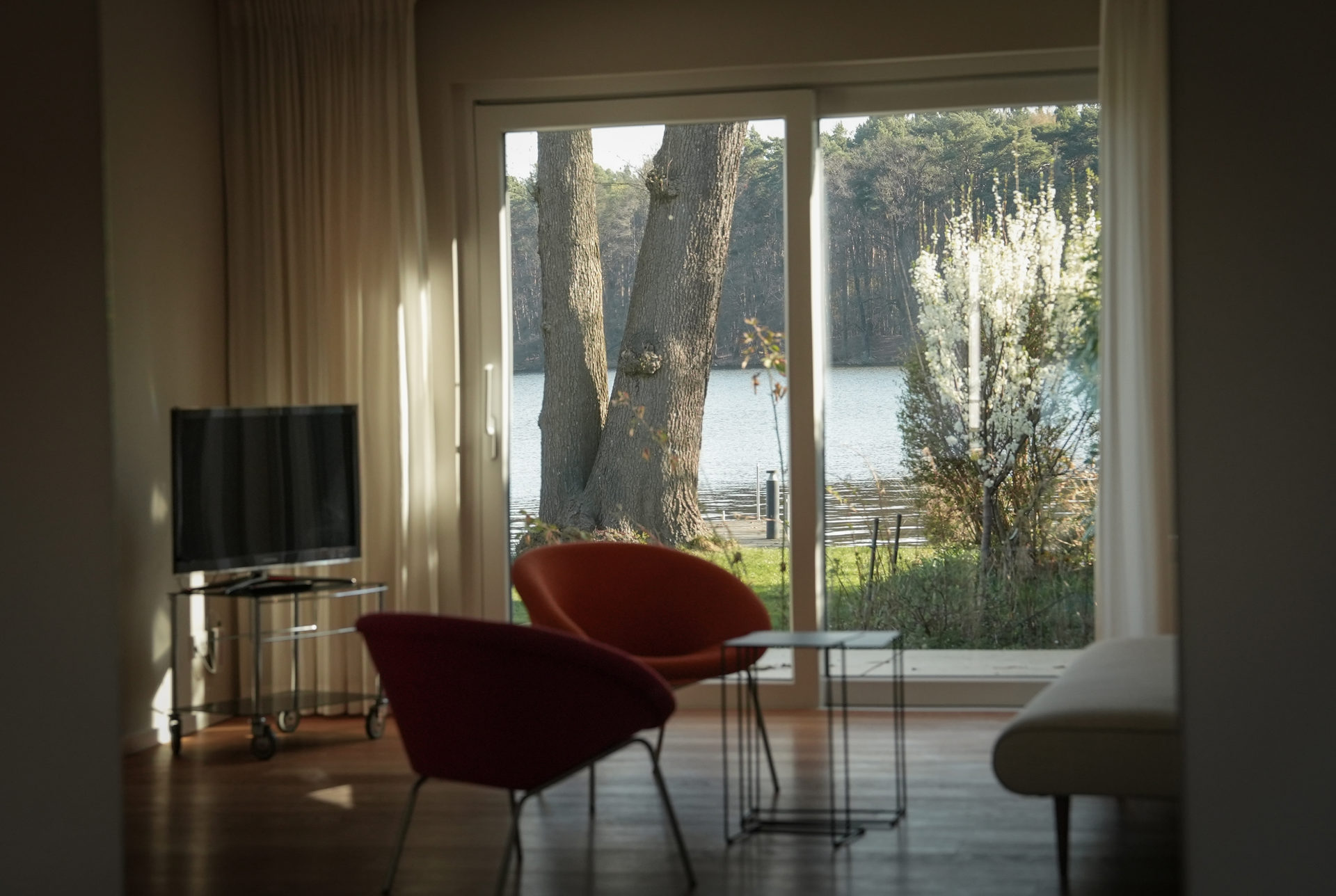 Grundriss Gästehaus der Designvilla – behindertengerecht