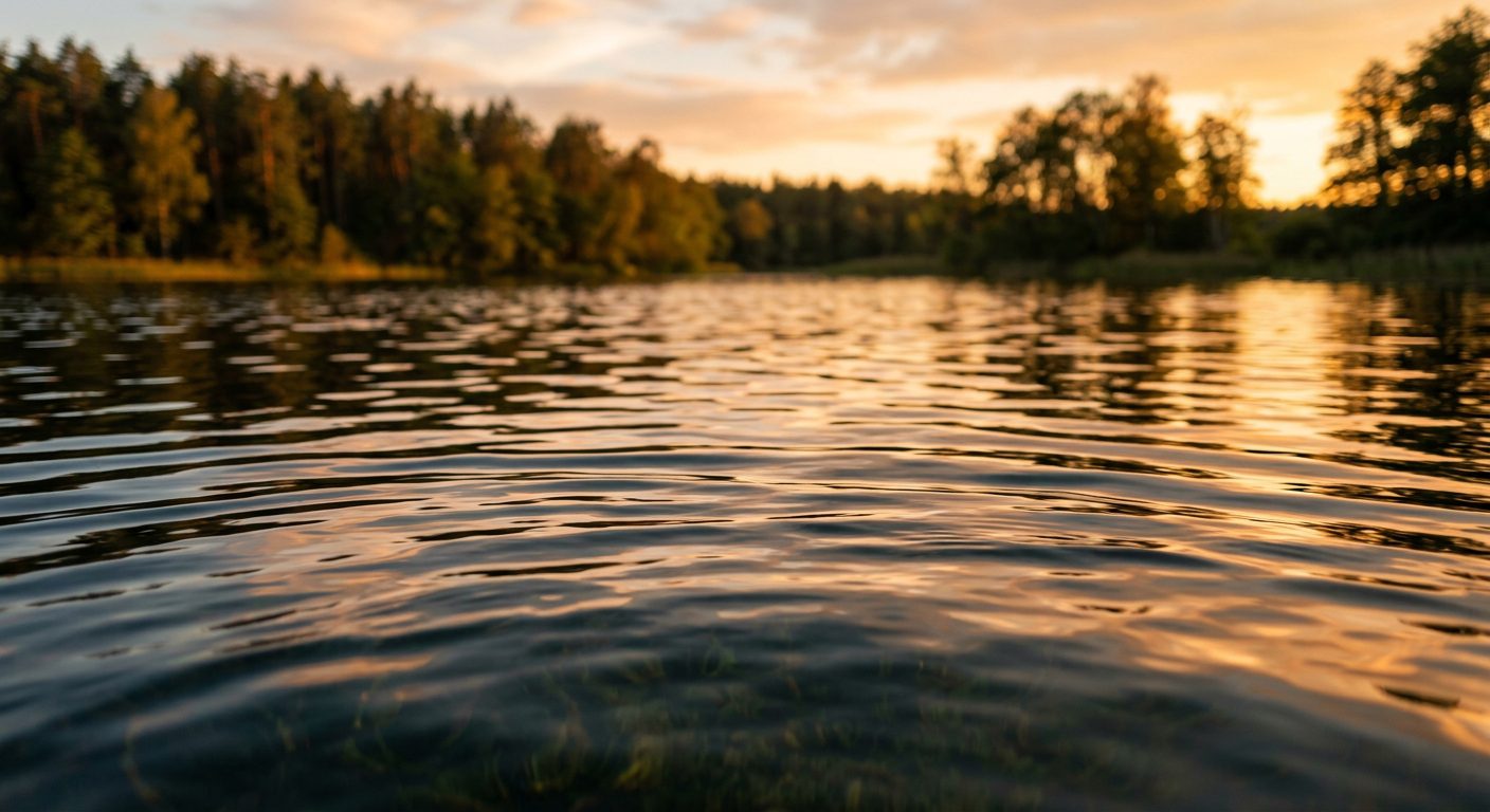 Seewasser am Krüpelsee – Seeimmobilien Brandenburg nahe Berlin
