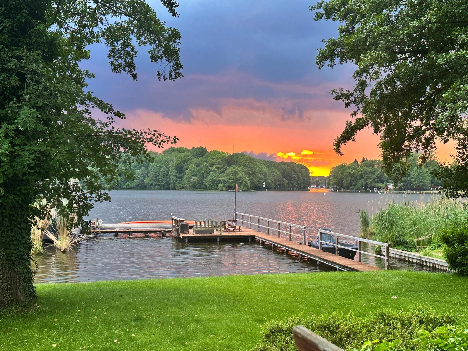 Wassergrundstück mit Bootssteg am Krüpelsee in Kablow – Seeimmobilien Brandenburg
